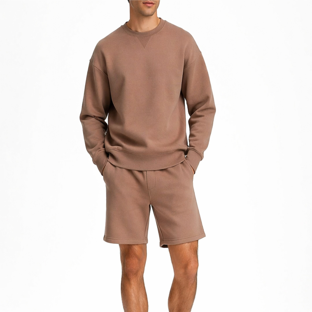 Sweatshirt & Shorts Set